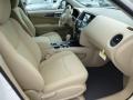  2014 Pathfinder S AWD Almond Interior