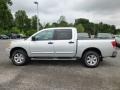 2013 Brilliant Silver Nissan Titan SV Crew Cab 4x4  photo #4