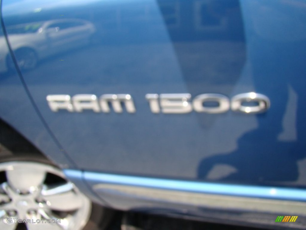 2005 Ram 1500 SLT Quad Cab 4x4 - Atlantic Blue Pearl / Dark Slate Gray photo #30