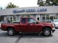 Sonoma Red Metallic 2007 GMC Canyon SLE Extended Cab 4x4