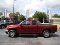 2007 Sonoma Red Metallic GMC Canyon SLE Extended Cab 4x4  photo #5