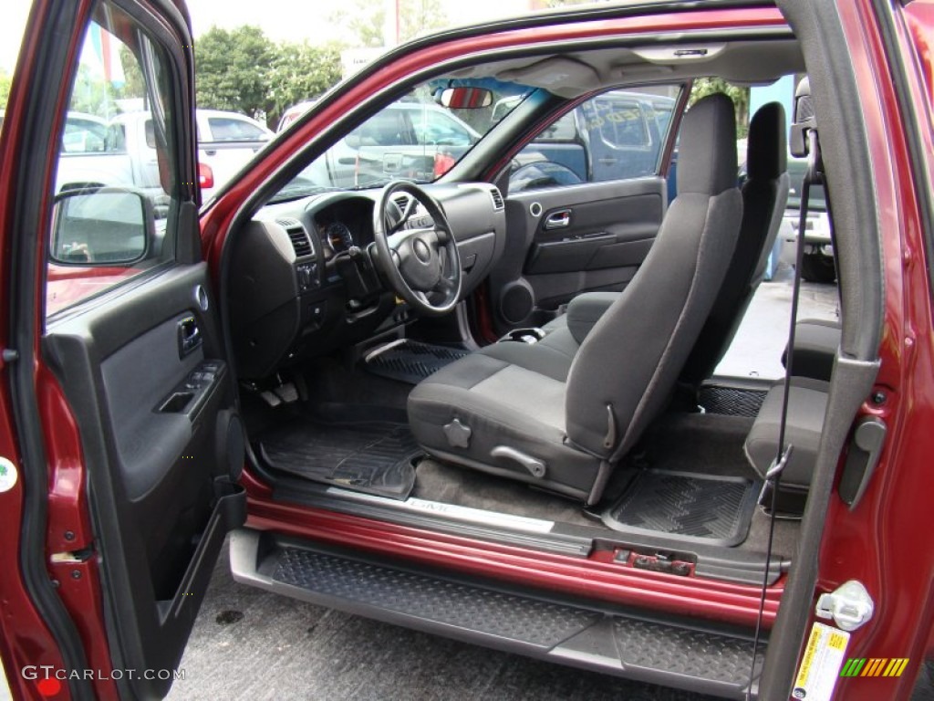 2007 Canyon SLE Extended Cab 4x4 - Sonoma Red Metallic / Dark Pewter photo #11