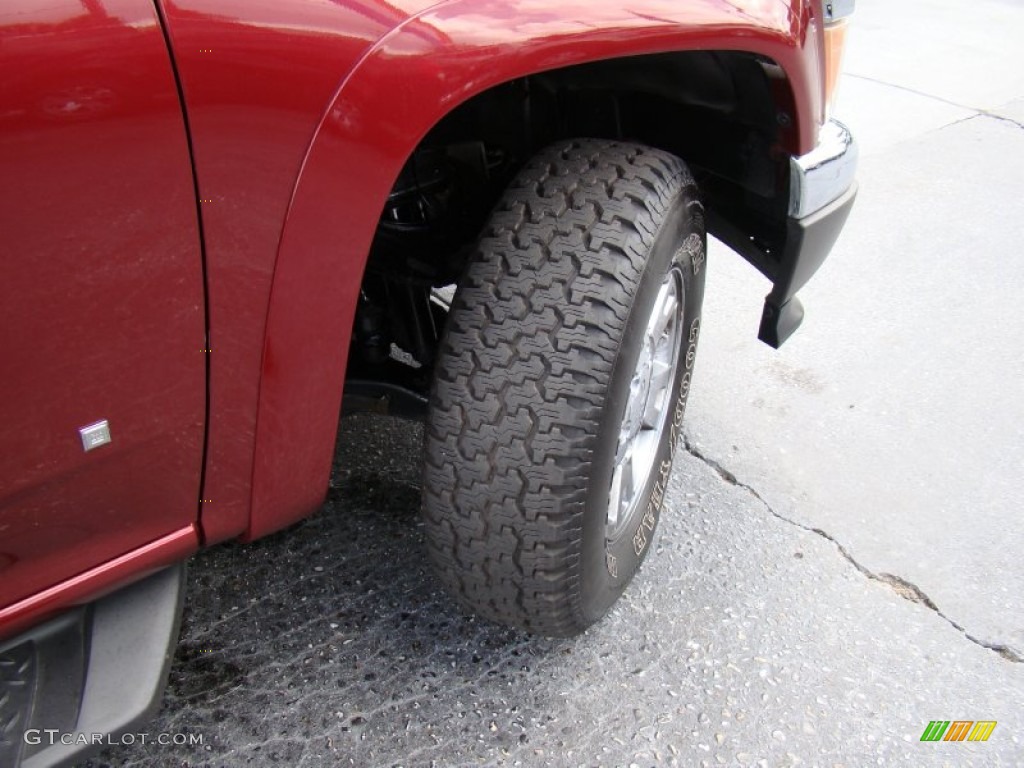 2007 Canyon SLE Extended Cab 4x4 - Sonoma Red Metallic / Dark Pewter photo #22