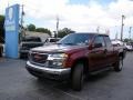Sonoma Red Metallic - Canyon SLE Extended Cab 4x4 Photo No. 25