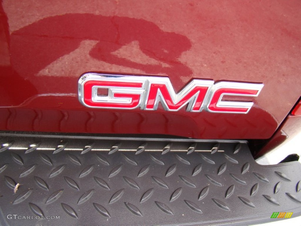 2007 Canyon SLE Extended Cab 4x4 - Sonoma Red Metallic / Dark Pewter photo #30