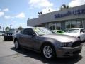 2014 Sterling Gray Ford Mustang V6 Premium Coupe  photo #2