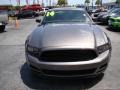 2014 Sterling Gray Ford Mustang V6 Premium Coupe  photo #3