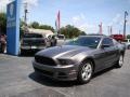 2014 Sterling Gray Ford Mustang V6 Premium Coupe  photo #4