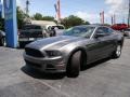 2014 Sterling Gray Ford Mustang V6 Premium Coupe  photo #26
