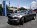 2014 Sterling Gray Ford Mustang V6 Premium Coupe  photo #27