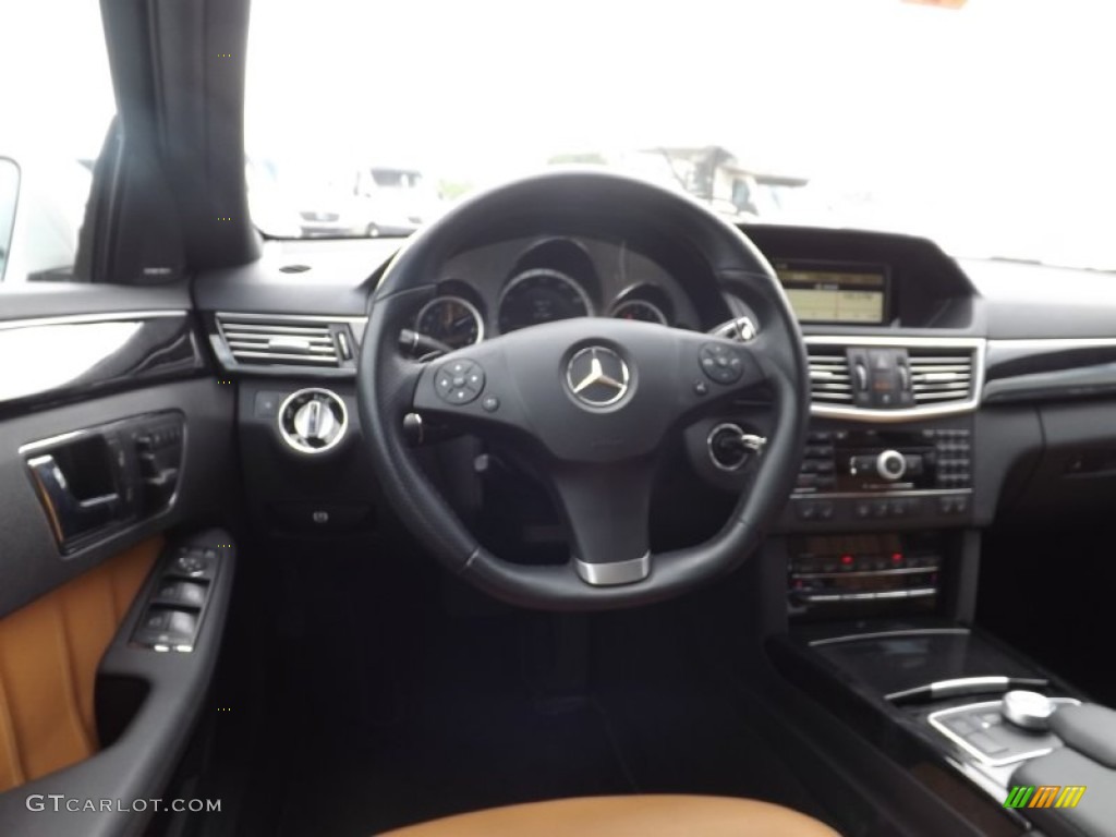 2010 E 550 4Matic Sedan - Arctic White / Natural Beige photo #7