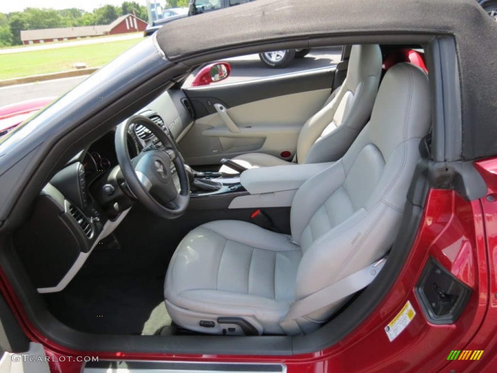 2008 Corvette Convertible - Crystal Red Metallic / Ebony/Titanium photo #10