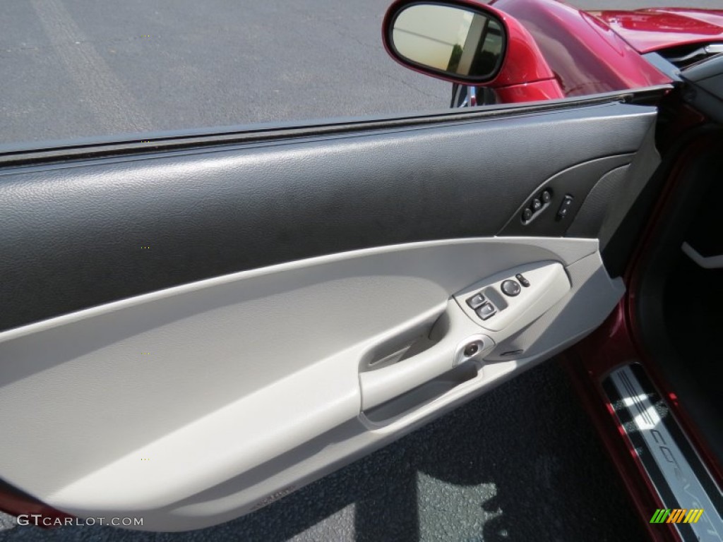 2008 Corvette Convertible - Crystal Red Metallic / Ebony/Titanium photo #11