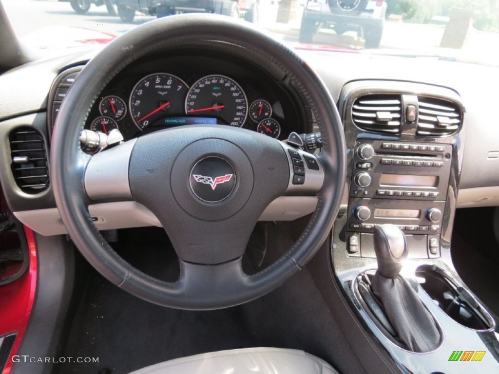 2008 Corvette Convertible - Crystal Red Metallic / Ebony/Titanium photo #13
