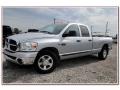Bright Silver Metallic 2007 Dodge Ram 2500 SLT Quad Cab