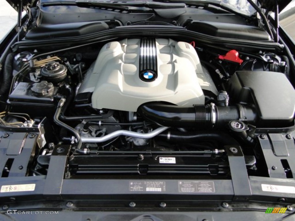 2005 BMW 6 Series 645i Coupe Engine Photos