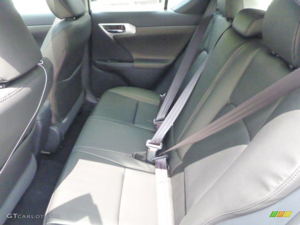 2013 CT 200h Hybrid - Starfire White Pearl / Black photo #11