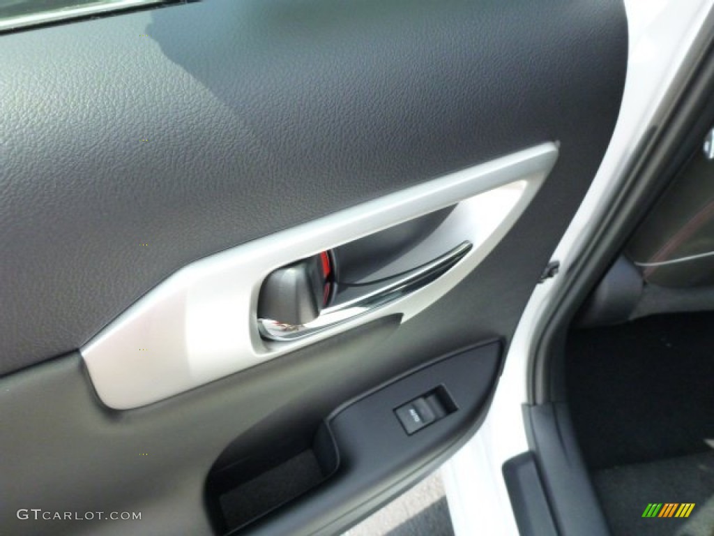 2013 CT 200h Hybrid - Starfire White Pearl / Black photo #13