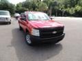 2008 Victory Red Chevrolet Silverado 1500 Work Truck Regular Cab  photo #1