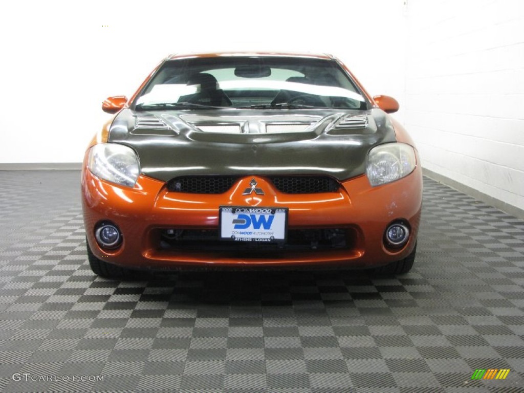 2006 Eclipse GT Coupe - Sunset Orange Pearlescent / Dark Charcoal photo #2