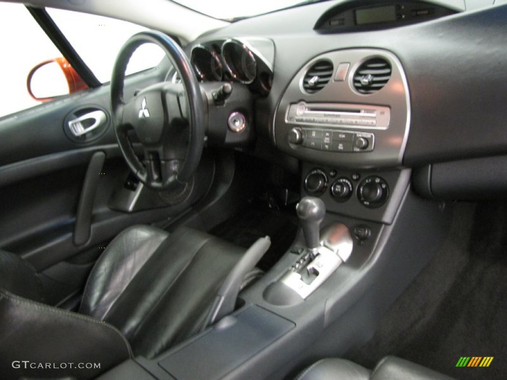 2006 Eclipse GT Coupe - Sunset Orange Pearlescent / Dark Charcoal photo #18