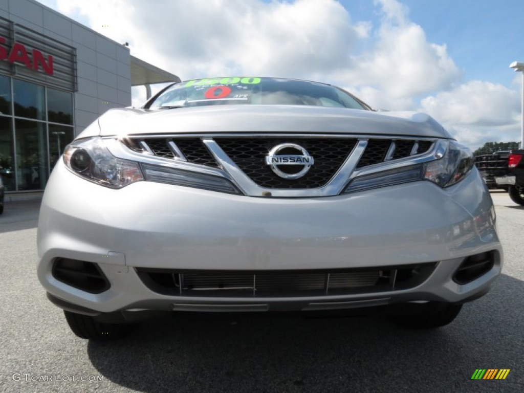 2013 Murano S - Brilliant Silver / Black photo #8