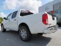 2013 Glacier White Nissan Frontier S V6 Crew Cab  photo #3