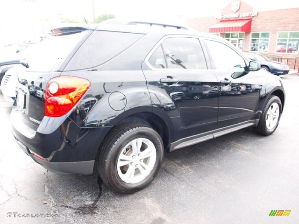 2010 Equinox LT - Black Granite Metallic / Jet Black/Light Titanium photo #3