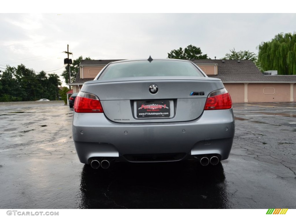 2006 M5  - Silver Gray Metallic / Indianapolis Red photo #7