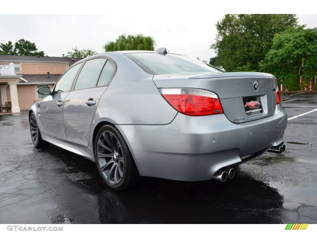 2006 M5  - Silver Gray Metallic / Indianapolis Red photo #8