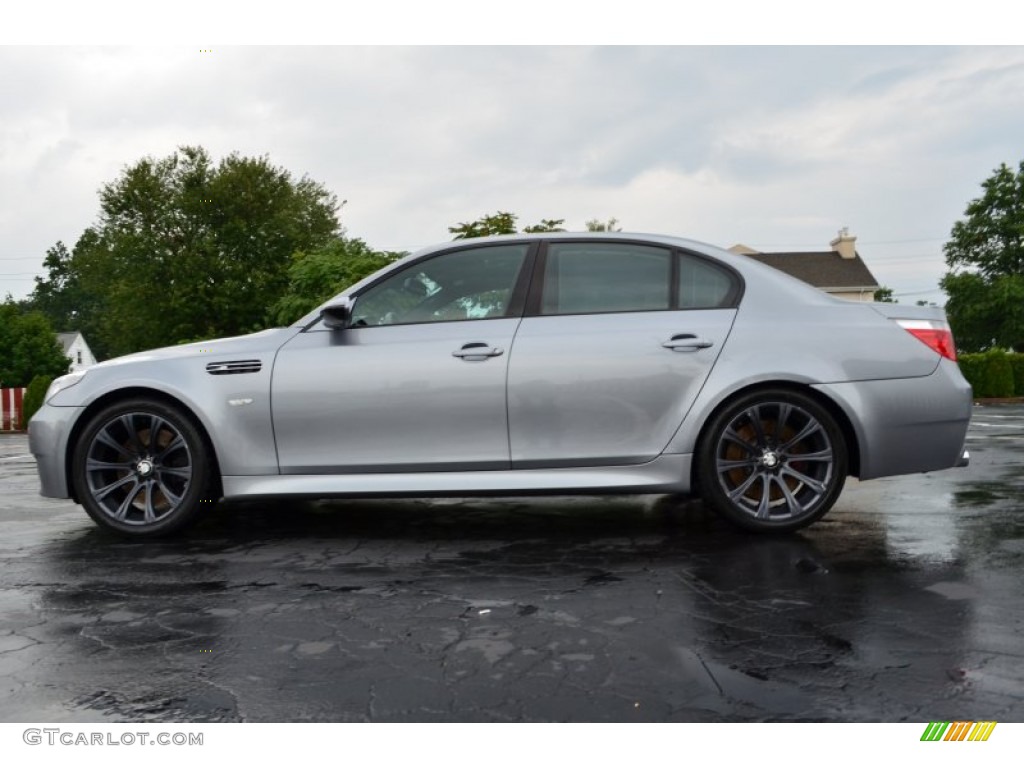 2006 M5  - Silver Gray Metallic / Indianapolis Red photo #9