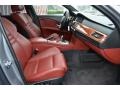 2006 BMW M5 Indianapolis Red Interior Front Seat Photo