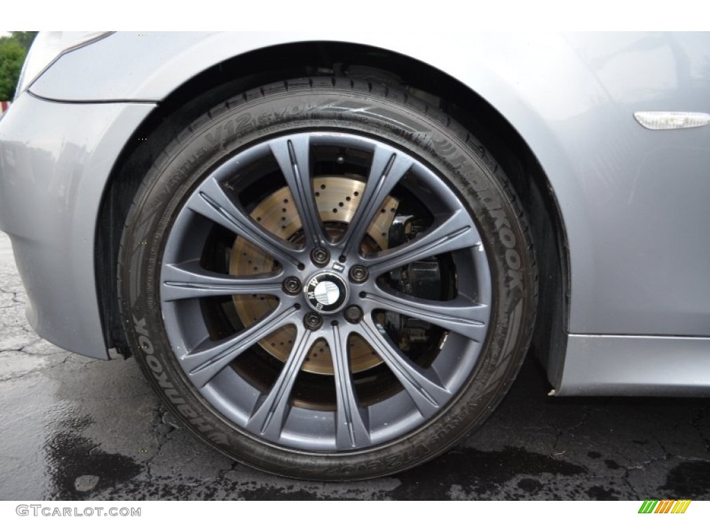 2006 M5  - Silver Gray Metallic / Indianapolis Red photo #26
