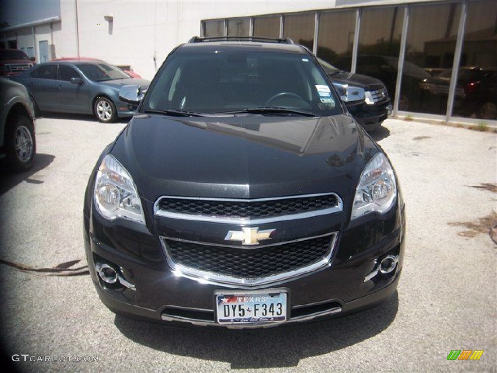 2010 Equinox LT - Black Granite Metallic / Jet Black photo #1