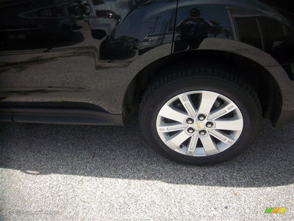 2010 Equinox LT - Black Granite Metallic / Jet Black photo #4