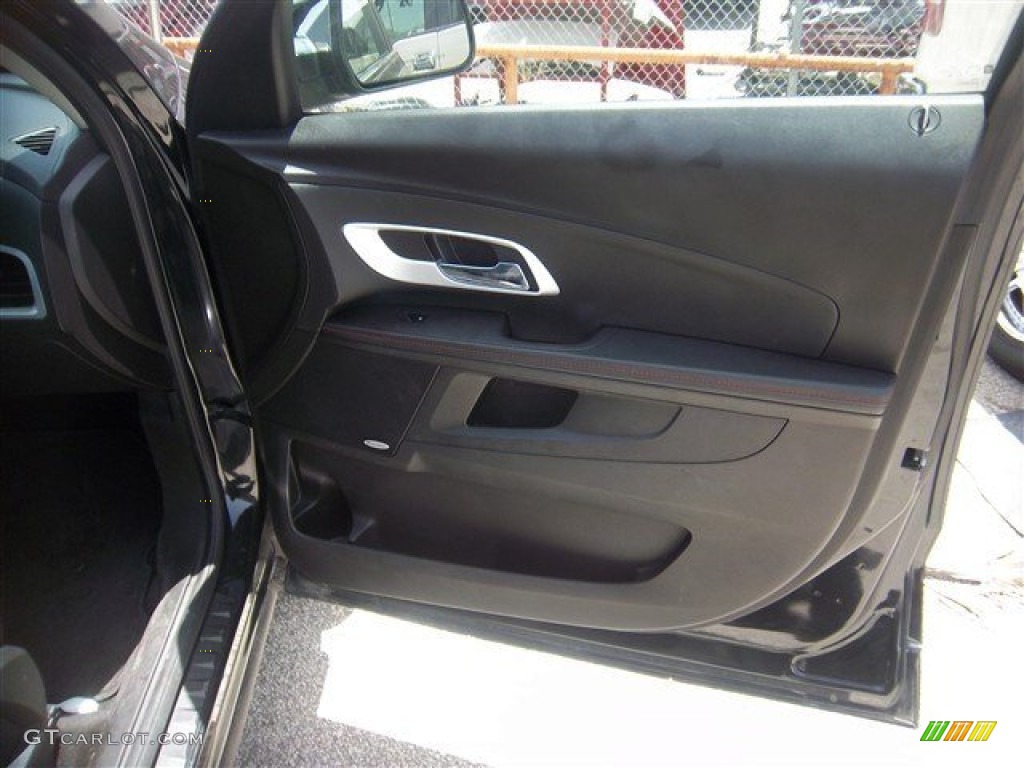 2010 Equinox LT - Black Granite Metallic / Jet Black photo #11