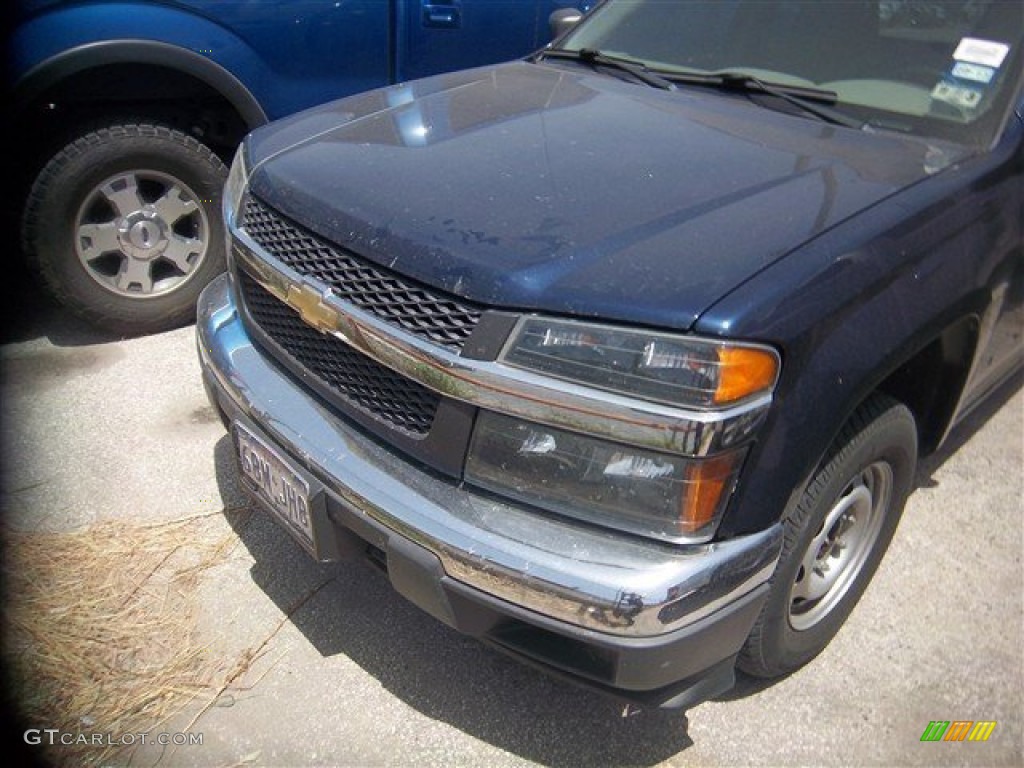 2007 Colorado LS Extended Cab - Imperial Blue Metallic / Medium Pewter photo #1