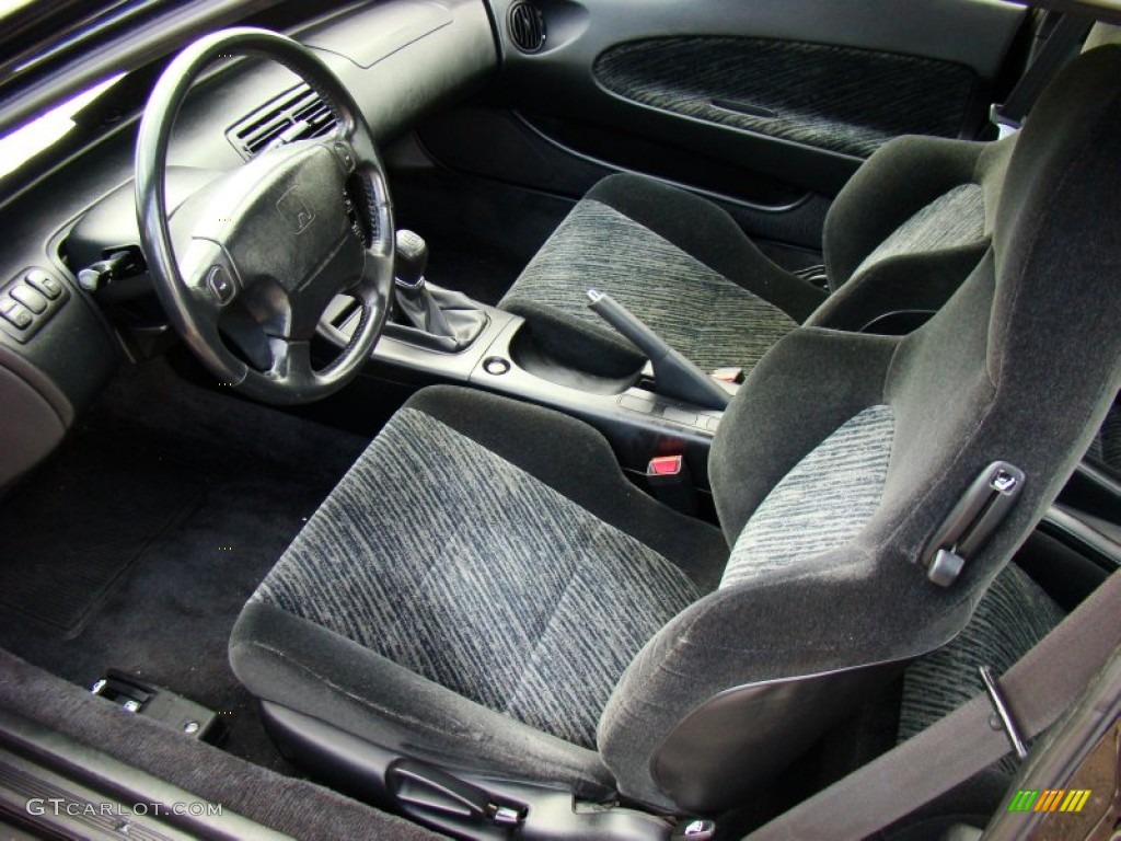Black Interior 1993 Honda Prelude VTEC Photo #84453332