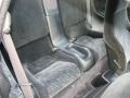 1993 Honda Prelude Black Interior Rear Seat Photo