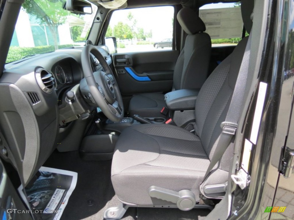 2014 Jeep Wrangler Unlimited Sport 4x4 Front Seat Photos