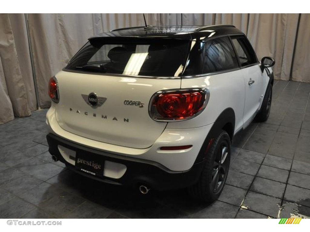 2013 Cooper S Paceman ALL4 AWD - Light White / Carbon Black photo #13