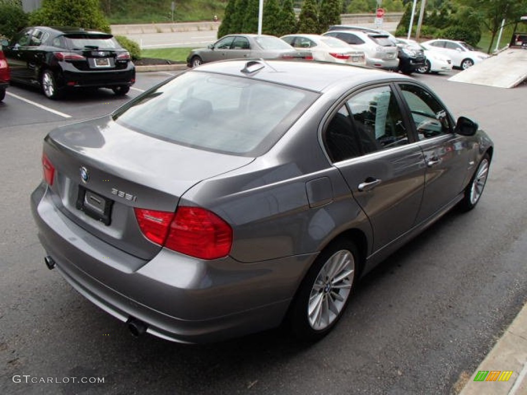 2011 3 Series 335i xDrive Sedan - Space Gray Metallic / Black photo #5