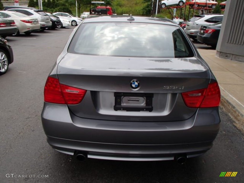 2011 3 Series 335i xDrive Sedan - Space Gray Metallic / Black photo #6