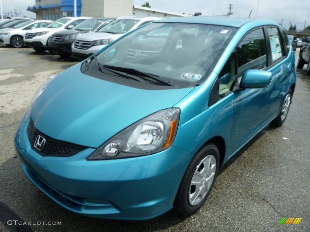 2013 Fit  - Blue Raspberry Metallic / Gray photo #7