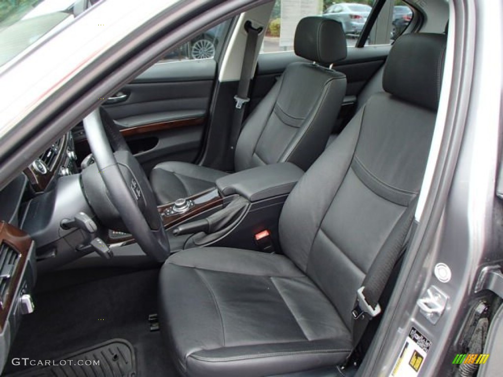 2011 3 Series 335i xDrive Sedan - Space Gray Metallic / Black photo #9
