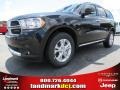Brilliant Black Crystal Pearl 2013 Dodge Durango Crew