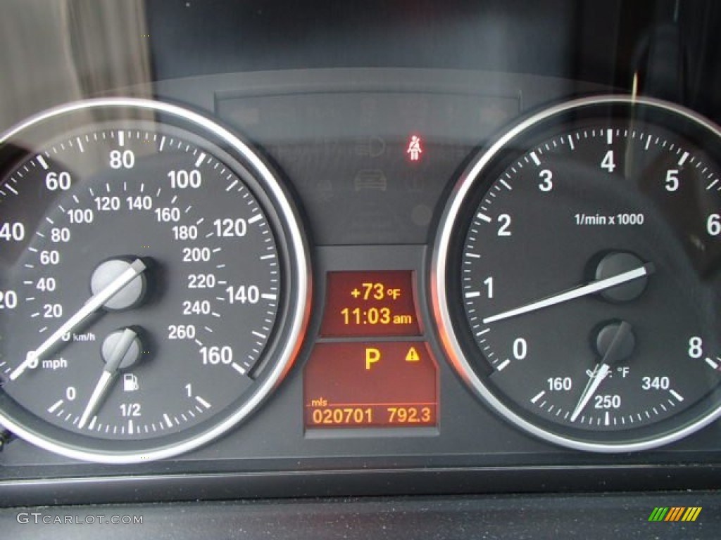 2011 BMW 3 Series 335i xDrive Sedan Gauges Photo #84454940