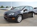 Black 2013 Volkswagen Golf 4 Door