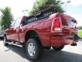 2013 Deep Cherry Red Pearl Ram 2500 Laramie Longhorn Crew Cab 4x4  photo #2