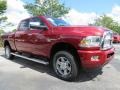 2013 Deep Cherry Red Pearl Ram 2500 Laramie Longhorn Crew Cab 4x4  photo #4